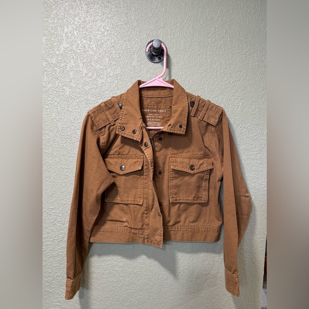 American Eagle Outfitters Women's Tan Jacket